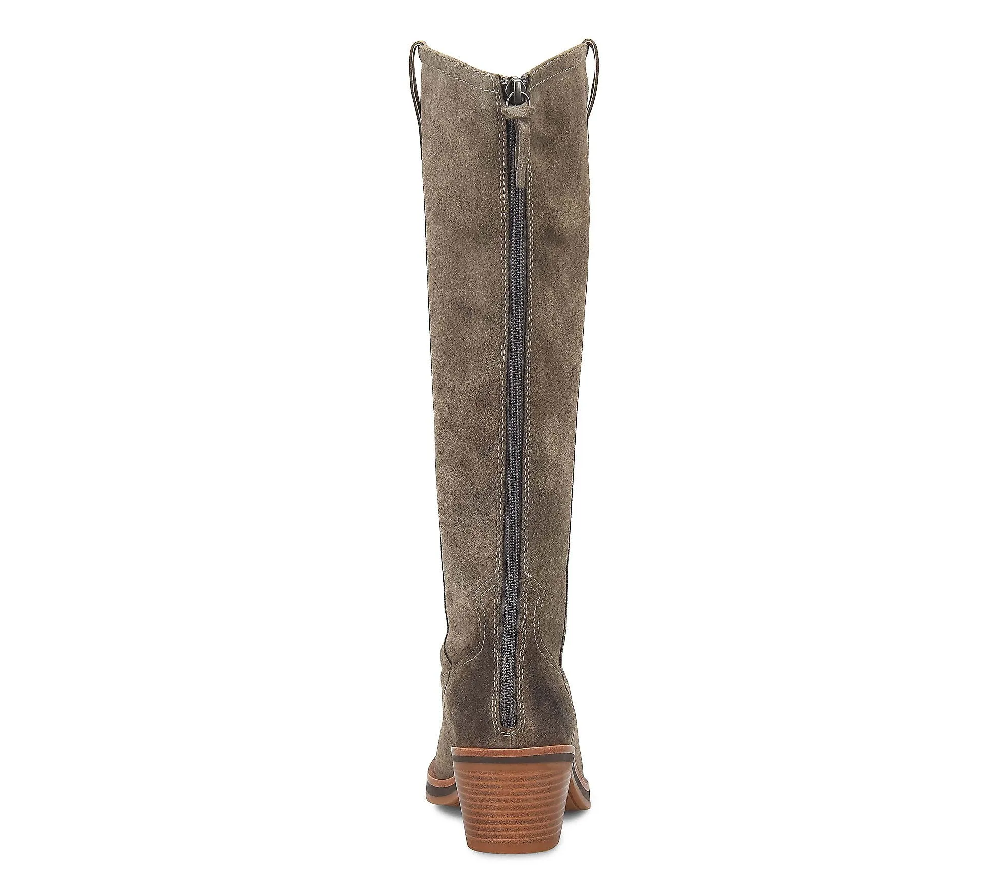 Sofft Shelby Suede Knee High Boot - Dark Taupe