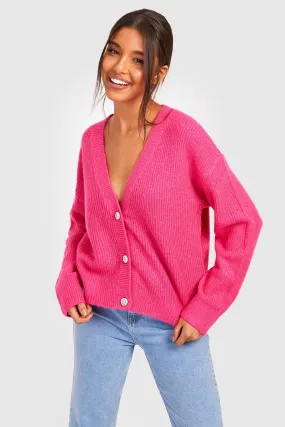 Soft Knit Slouchy Cardigan