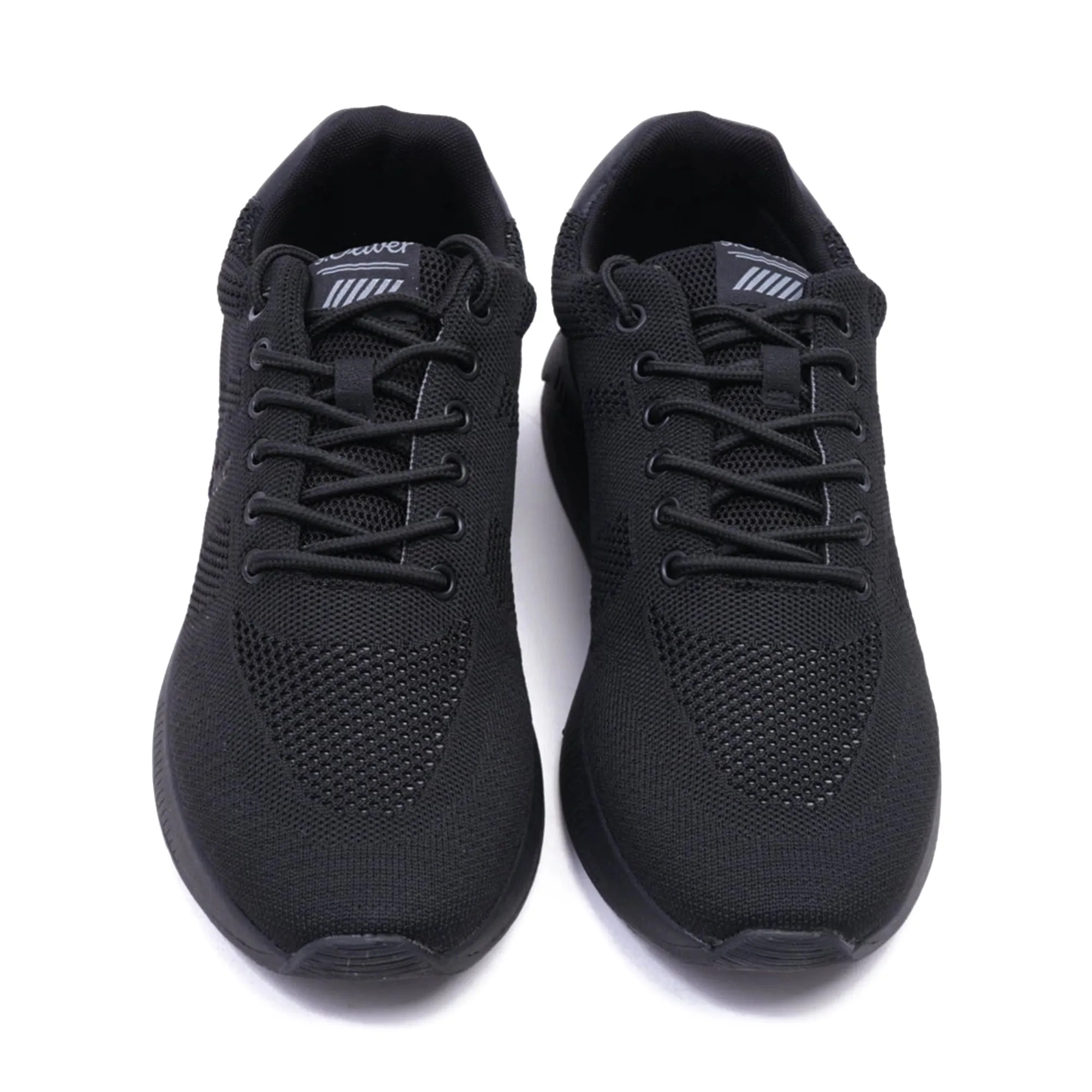 S.Oliver Breathable Men's Knit Sneakers Black