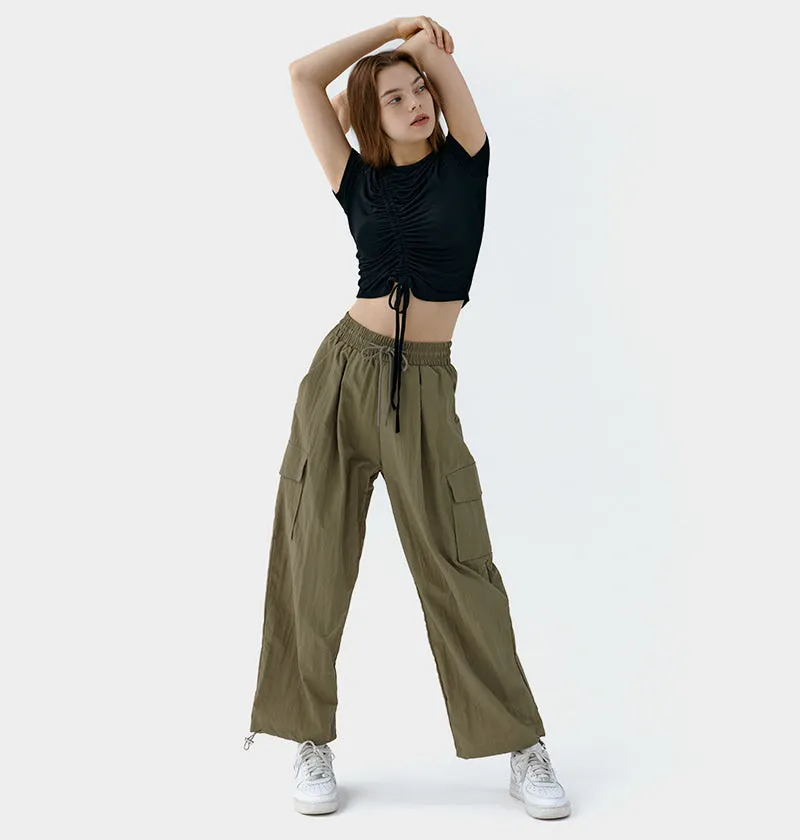 SS23 Conch Wear Cool Nylon String Cargo Pants