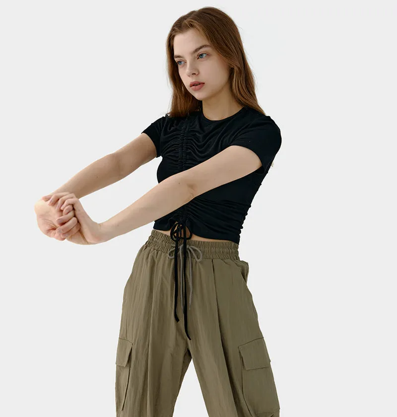 SS23 Conch Wear Cool Nylon String Cargo Pants