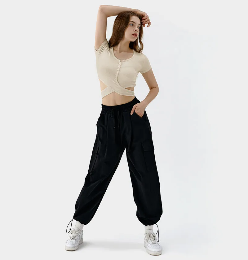 SS23 Conch Wear Cool Nylon String Cargo Pants