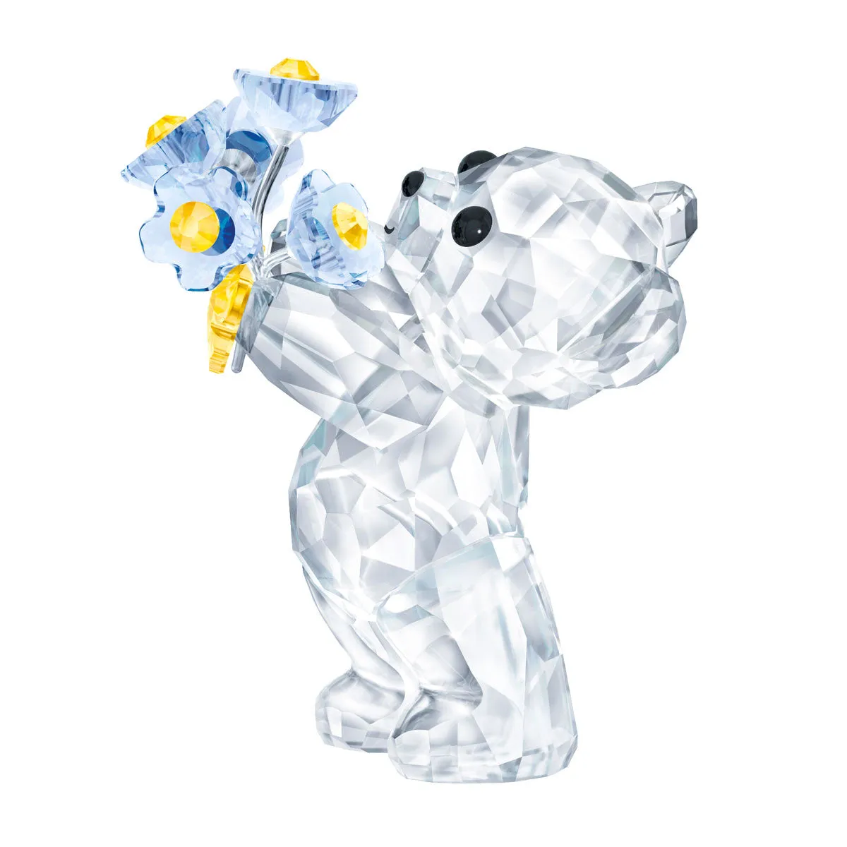 Swarovski Crystal Figurine KRIS BEAR - FORGET-ME-NOT -5427993