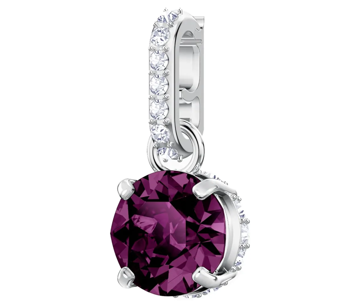 Swarovski REMIX COLLECTION CHARM February Birthstone, Purple -5437323