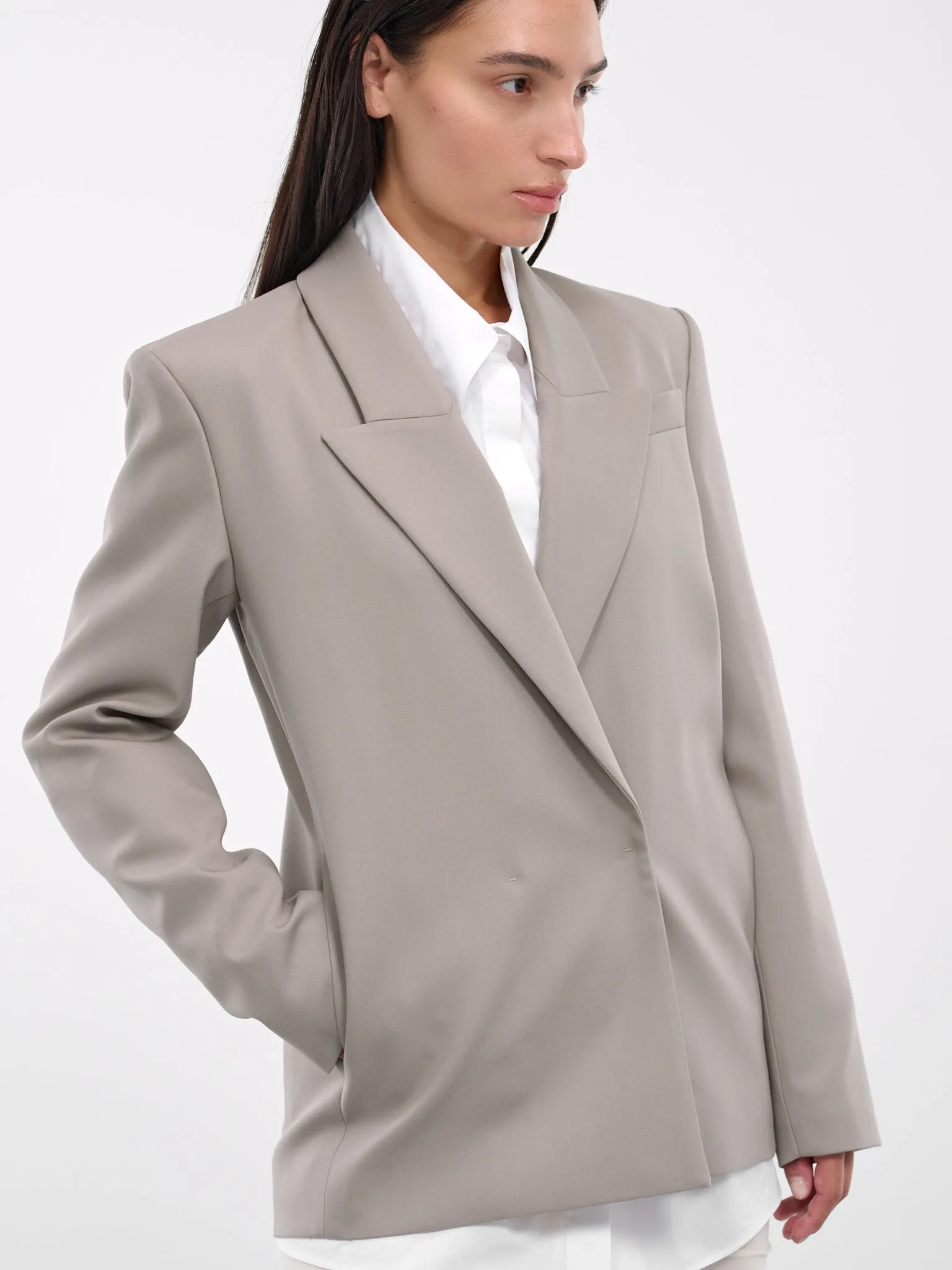 Tailored Blazer (VEPZ15046A-VZE024X-MEDIUM-GREY)