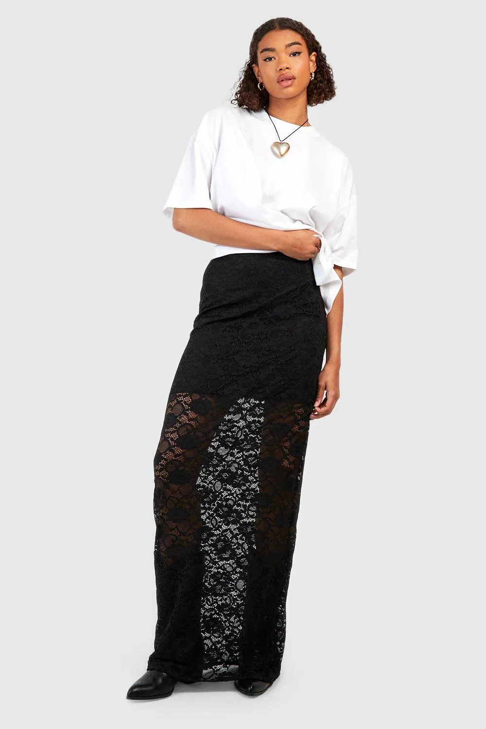 Tall Lace Maxi Skirt