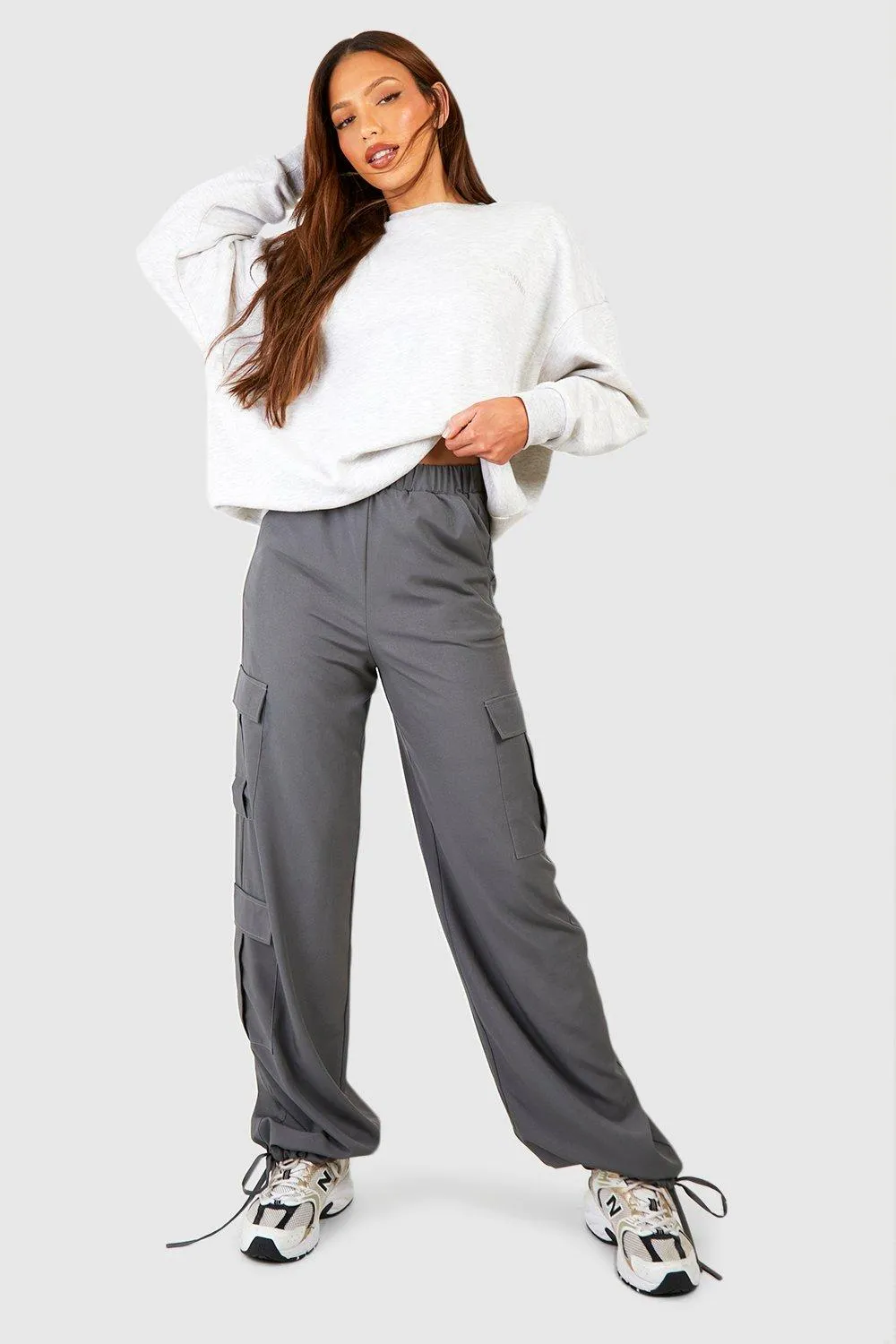 Tall Tie Detail Cargo Pants