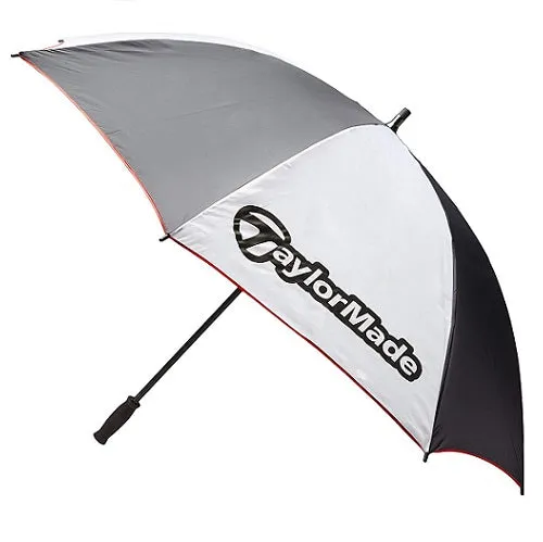 TaylorMade 60 Single Canopy Umbrella - White & Black