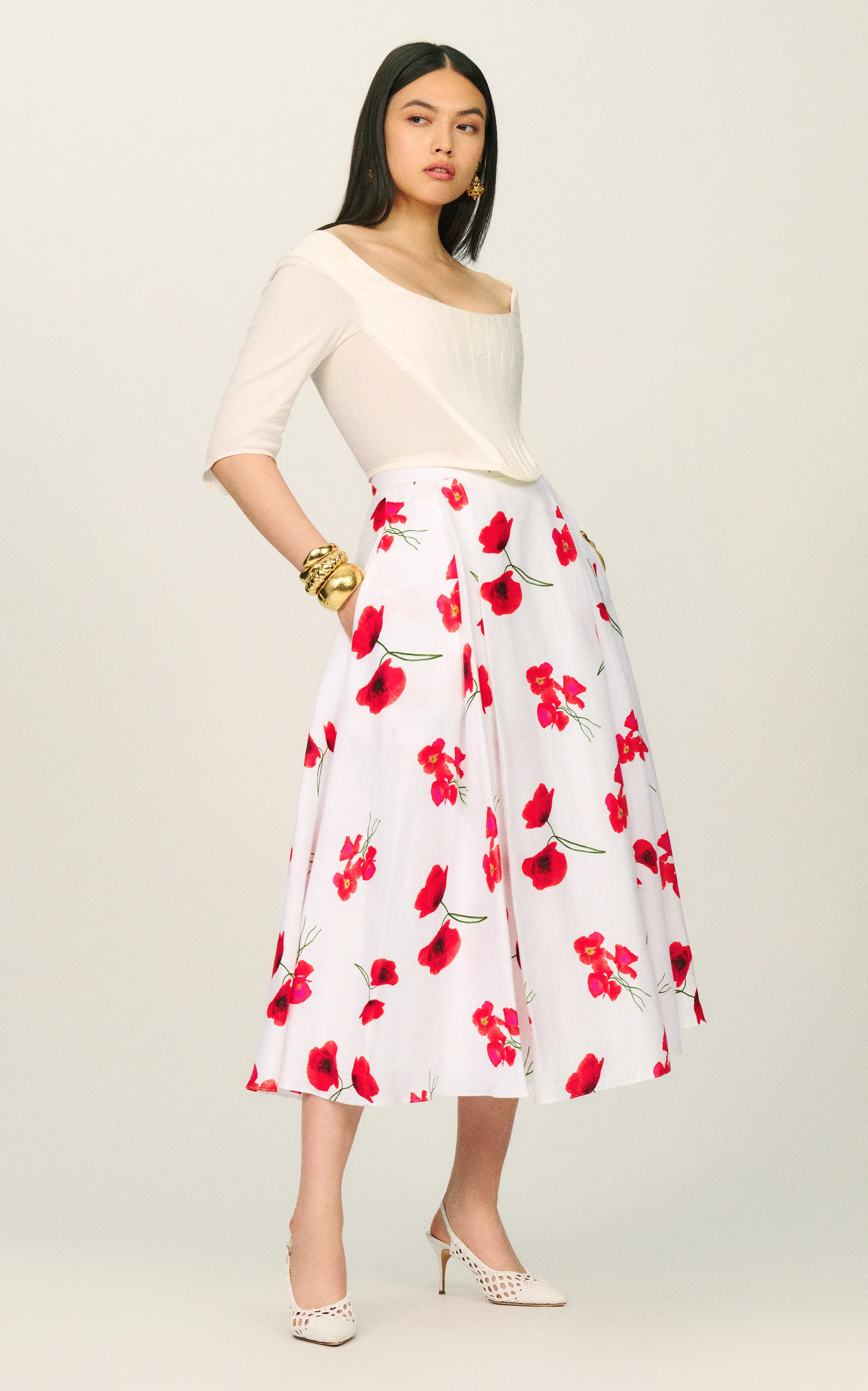 The Collection by Reformation Perth Skirt