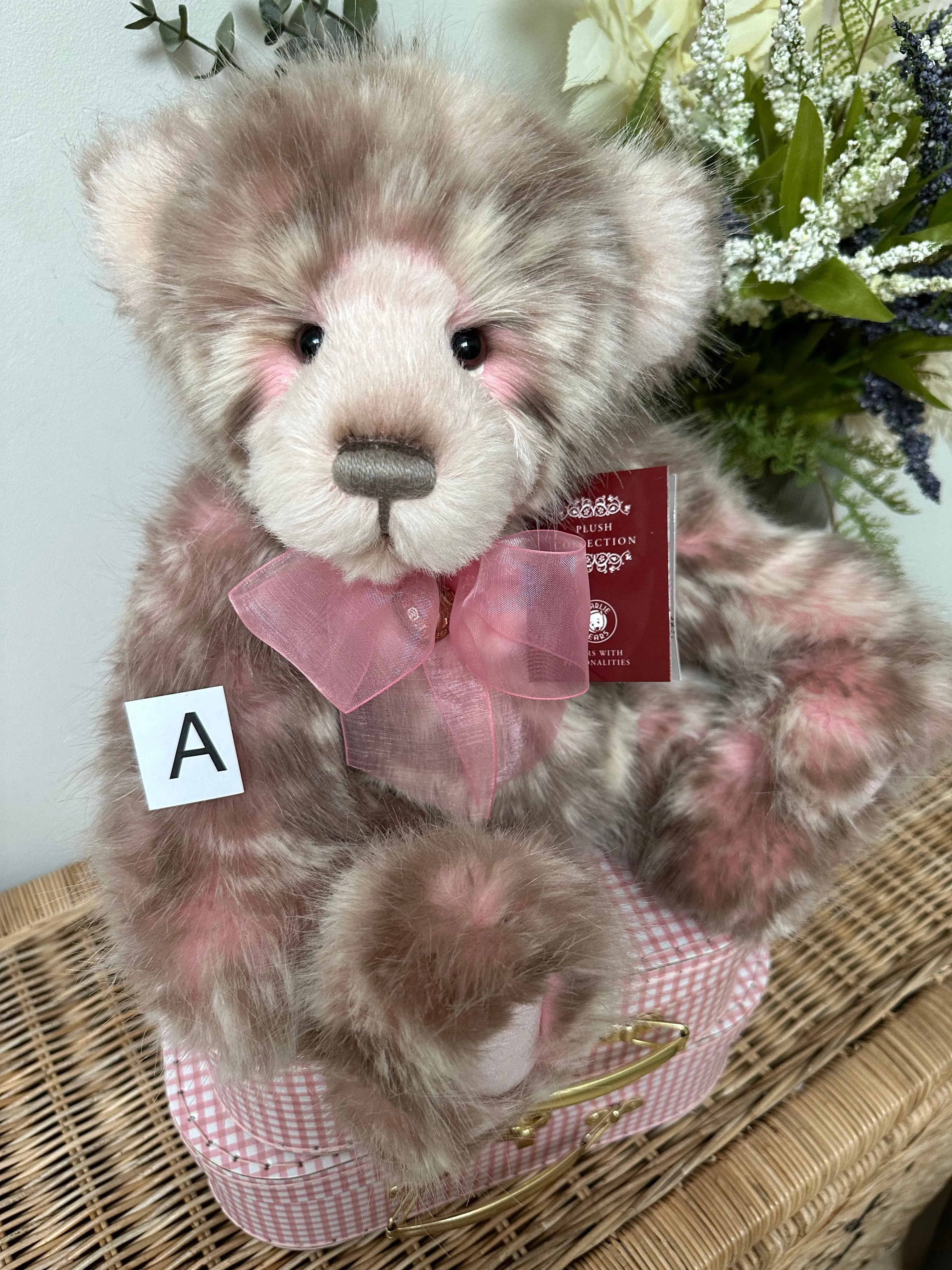 Tiddlywinks Charlie Bears Plush / Mohair Plumo Collectable Teddy Bear