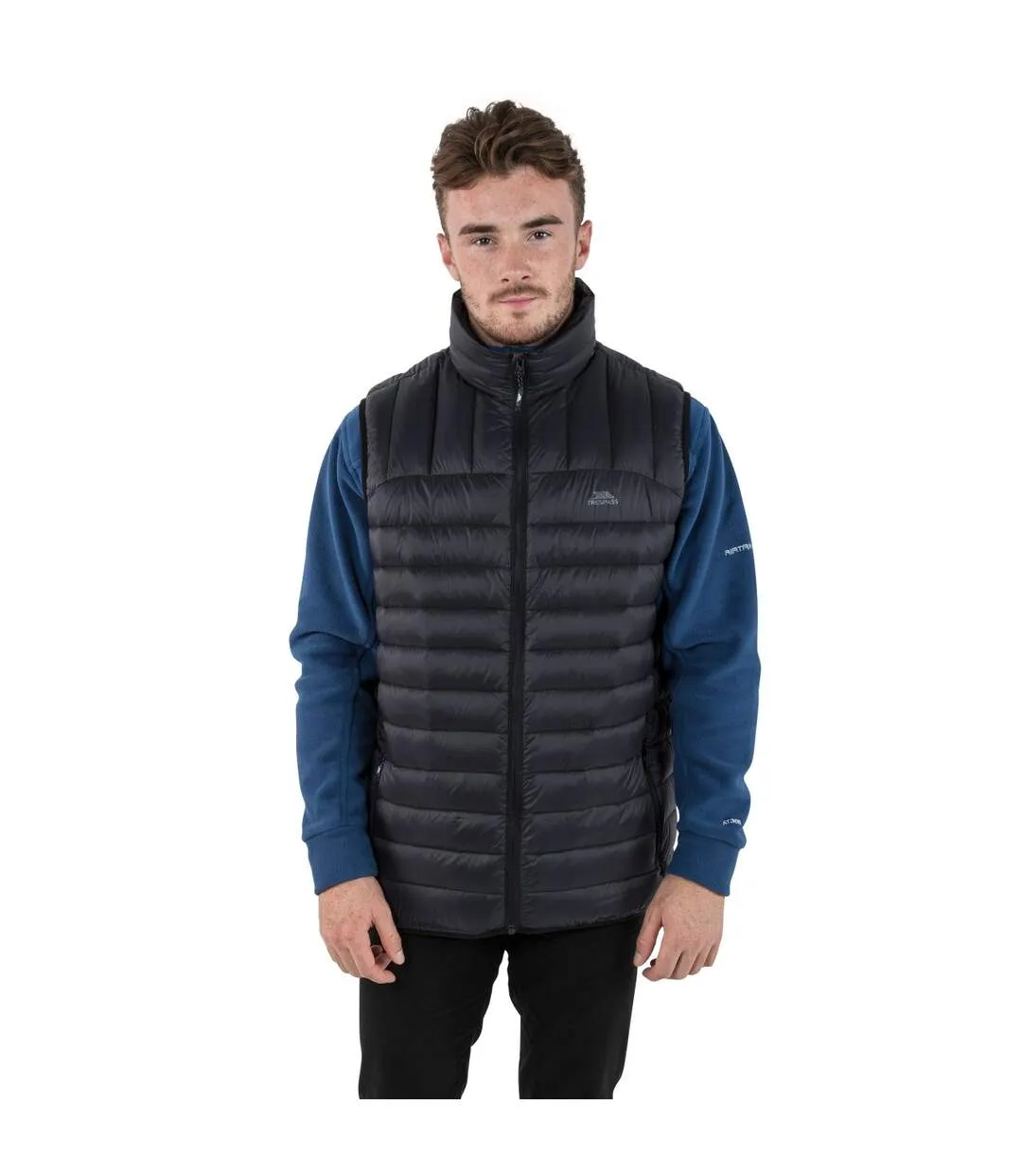 Trespass Mens Hoppers Down Gilet (Black) - UTTP4365