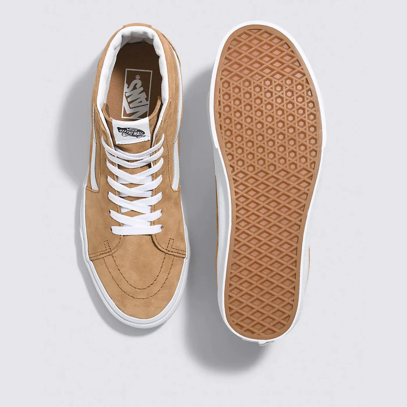 Vans SK8 Hi Pig Suede - Tobacco Brown