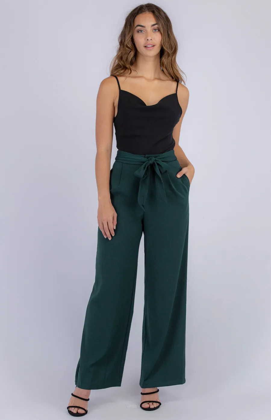 Wide Leg Corporate Pants (SPA358A)