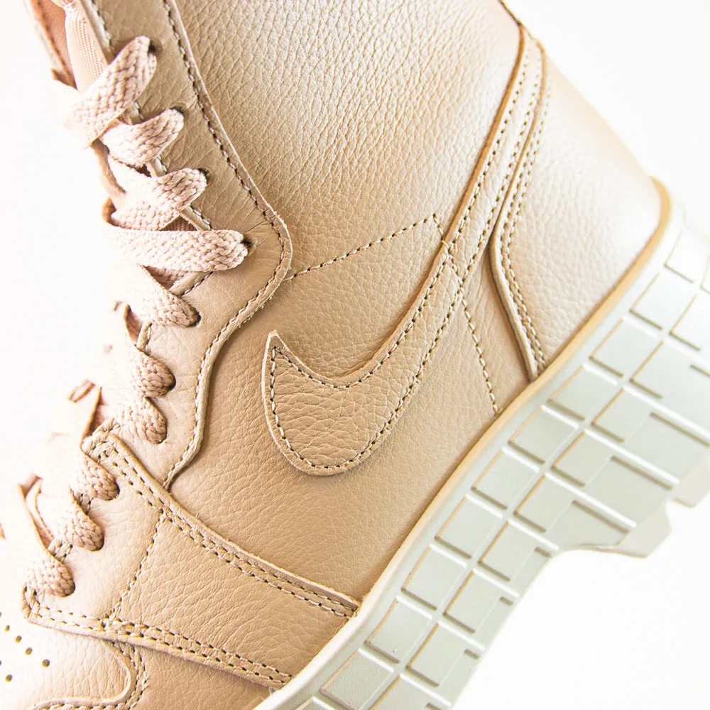 WMNS Air Jordan 1 Brooklyn (Legend Md. Brown/Lt. Orewood Brown)