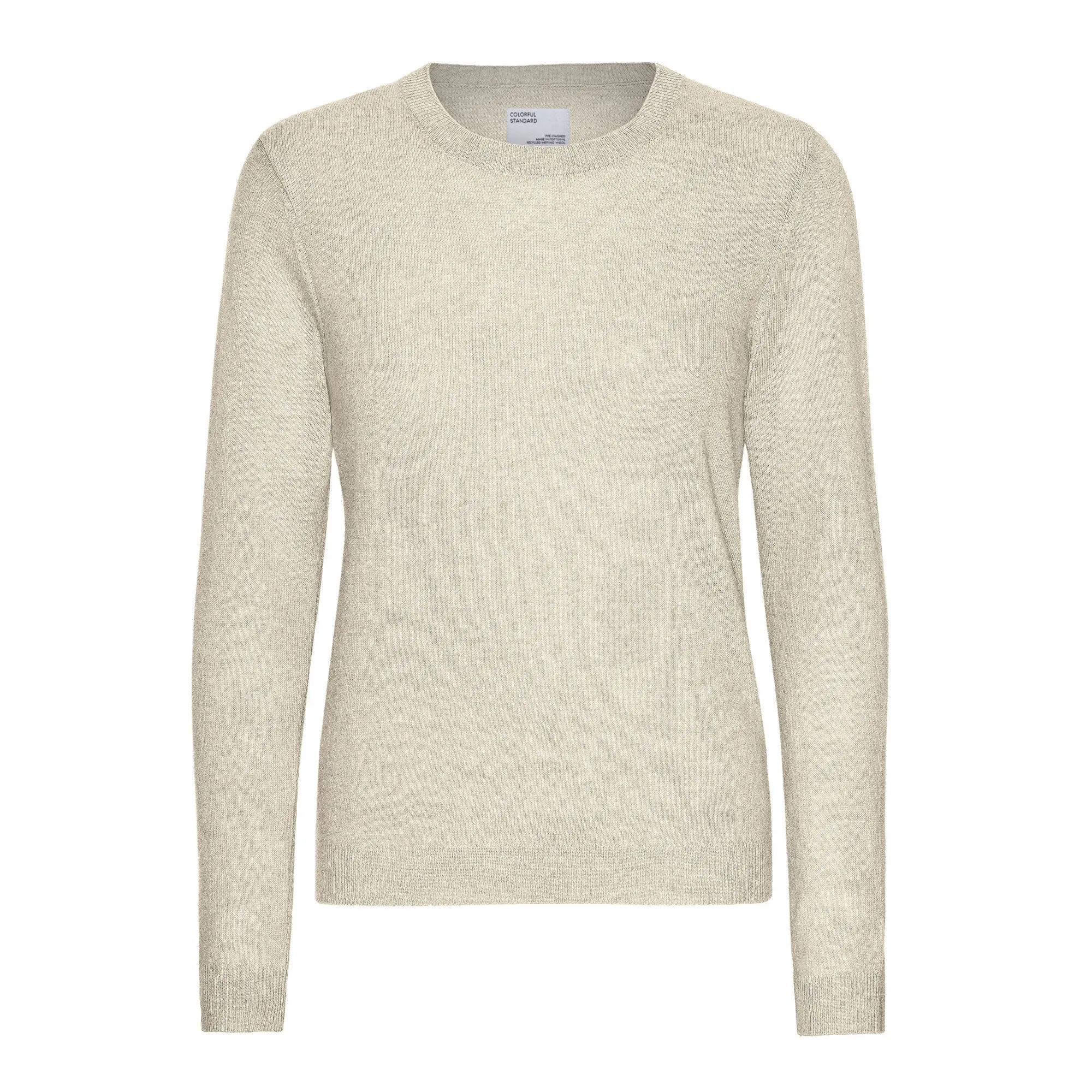 Womens Light Merino Wool Crew