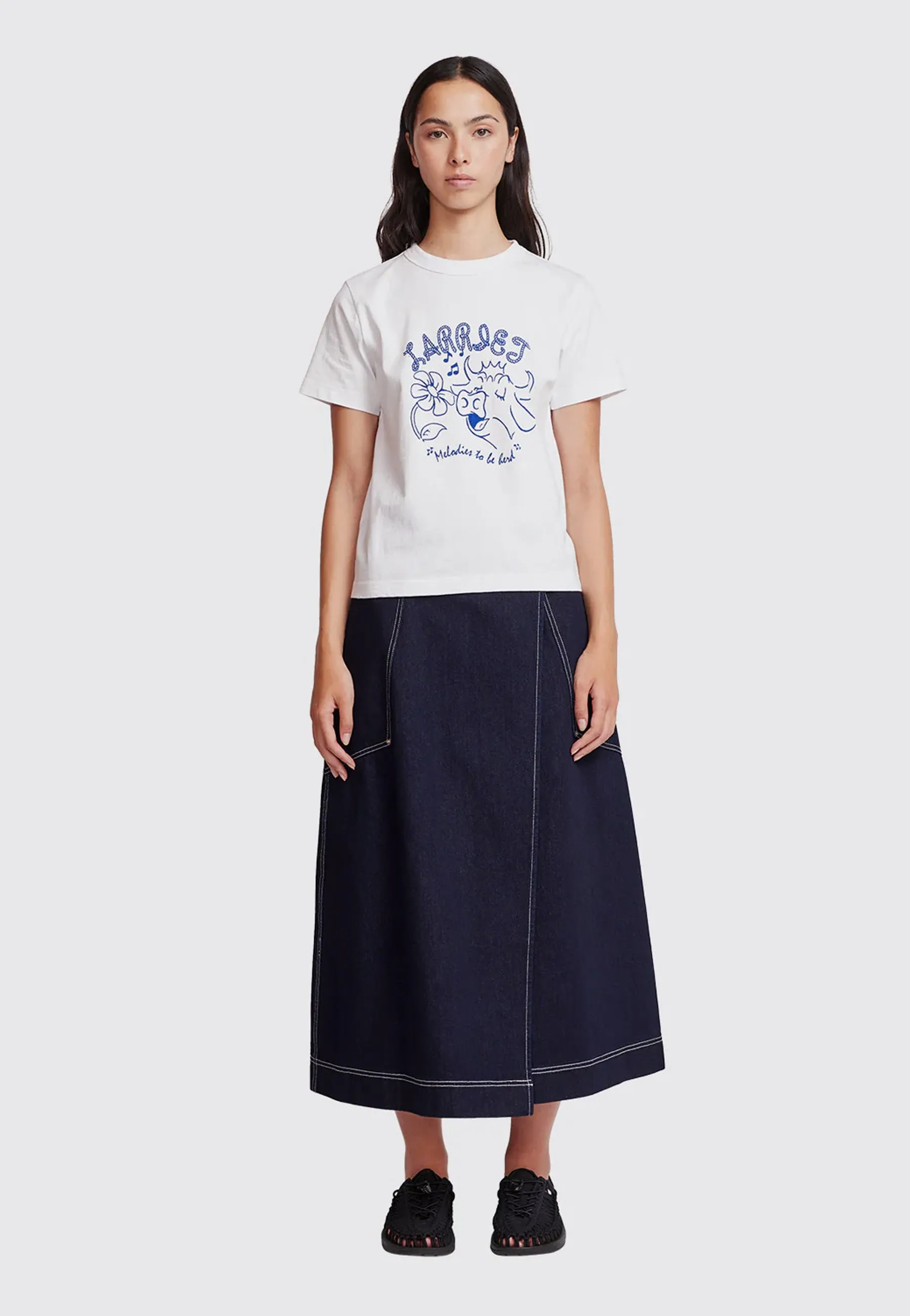 Wrap Skirt - Indigo