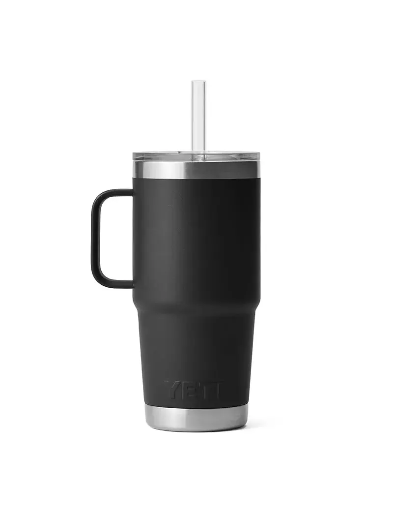 YETI Rambler 250z Straw Mug Black